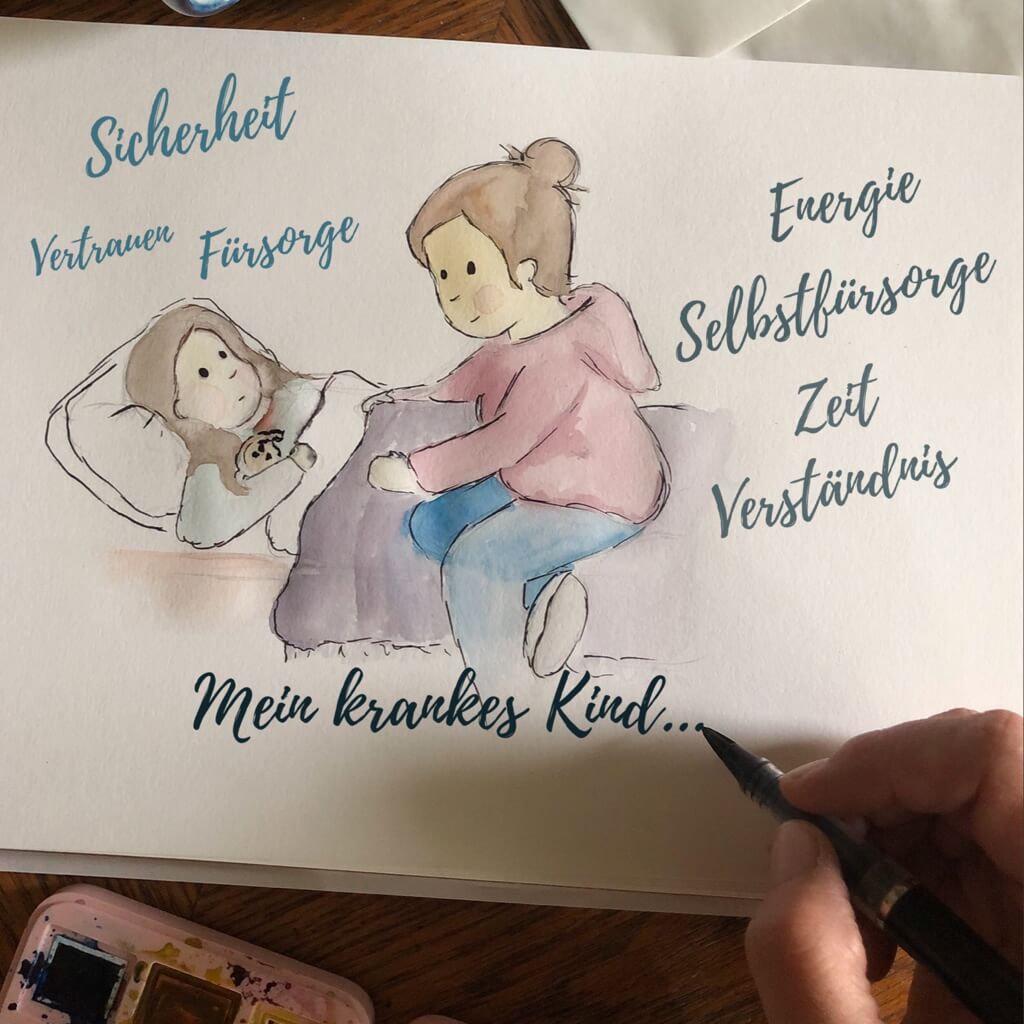 Kranke Kinder begleiten Wachsen