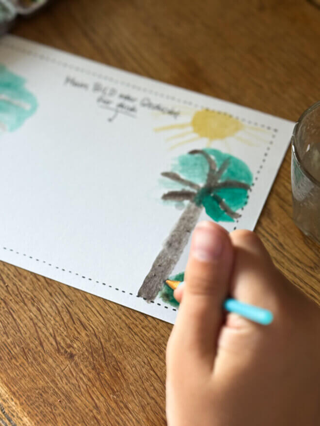 Box "Alle meine liebsten Menschen" - Erinnerungsbox für Kinder – Bild 2
